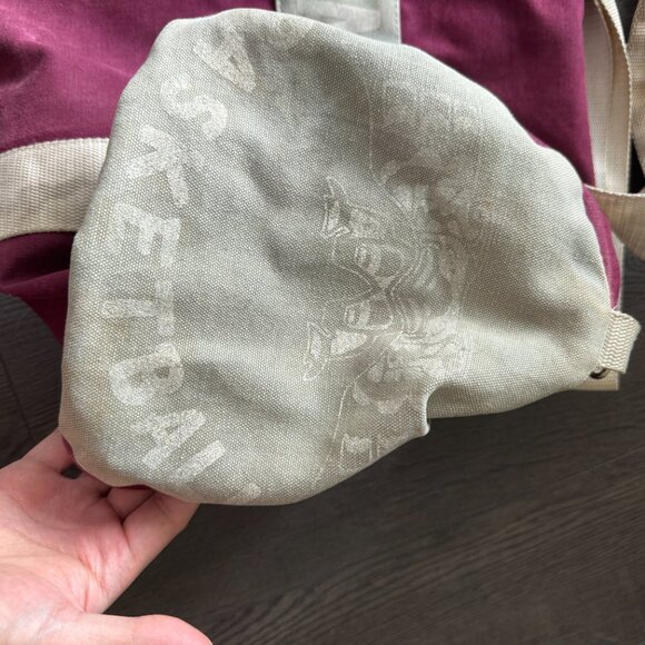 vintage 'the canvas duck' company sports duffel bag cowichan thunderettes * - Picture 3 of 14